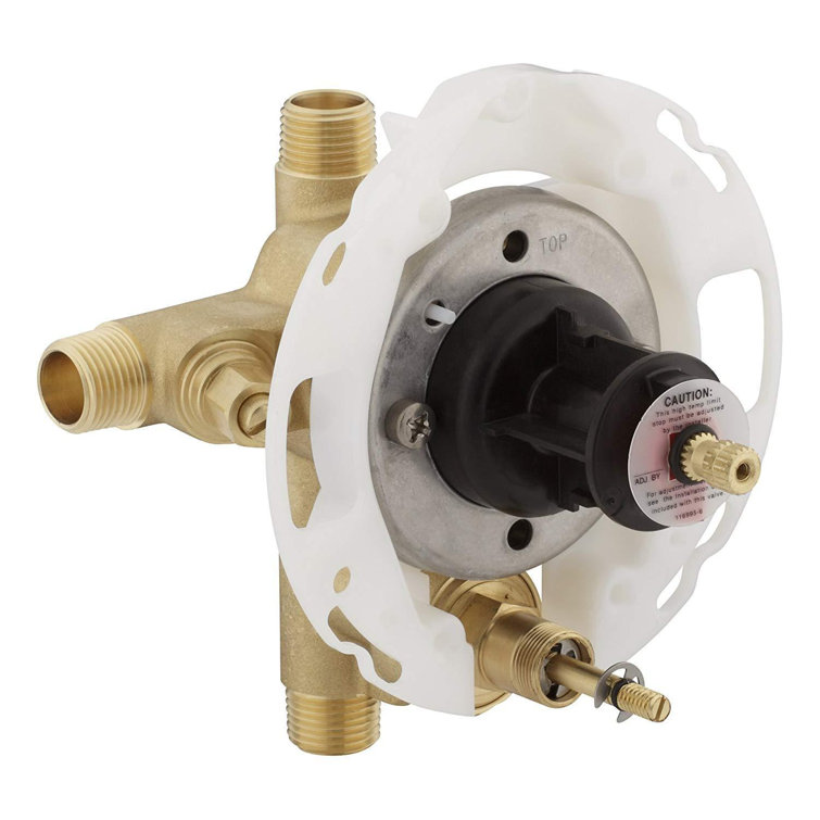Kohler Gold Ritetemp® 1/2" Pressurebalancing Valve With Pushbutton